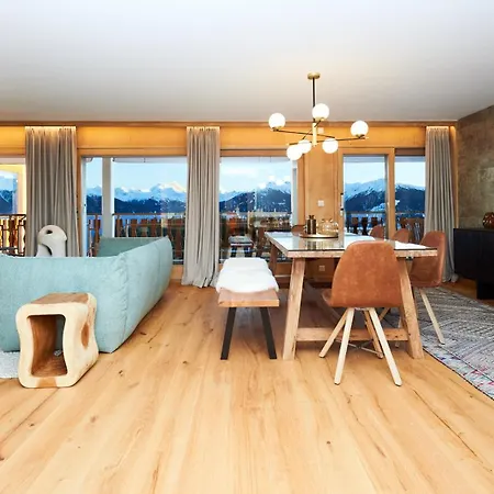 Starlight, 3br, Rte Du P.signal 1, Skilift50m! クラン